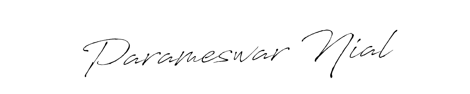 Similarly Antro_Vectra is the best handwritten signature design. Signature creator online .You can use it as an online autograph creator for name Parameswar Nial. Parameswar Nial signature style 6 images and pictures png