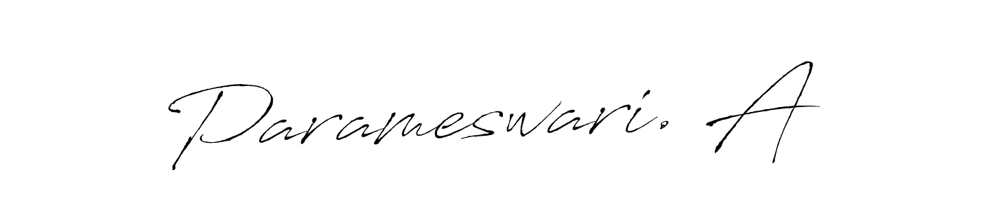 Make a beautiful signature design for name Parameswari. A. Use this online signature maker to create a handwritten signature for free. Parameswari. A signature style 6 images and pictures png