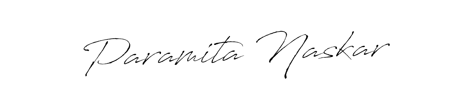 Use a signature maker to create a handwritten signature online. With this signature software, you can design (Antro_Vectra) your own signature for name Paramita Naskar. Paramita Naskar signature style 6 images and pictures png