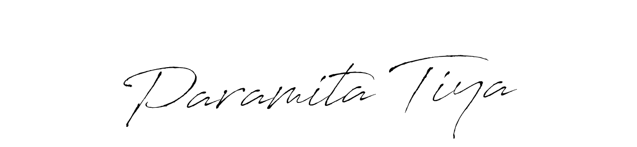 Paramita Tiya stylish signature style. Best Handwritten Sign (Antro_Vectra) for my name. Handwritten Signature Collection Ideas for my name Paramita Tiya. Paramita Tiya signature style 6 images and pictures png