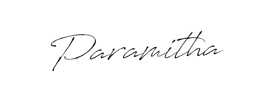 Make a beautiful signature design for name Paramitha. With this signature (Antro_Vectra) style, you can create a handwritten signature for free. Paramitha signature style 6 images and pictures png