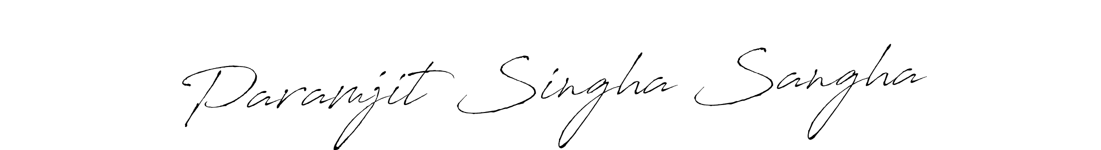 It looks lik you need a new signature style for name Paramjit Singha Sangha. Design unique handwritten (Antro_Vectra) signature with our free signature maker in just a few clicks. Paramjit Singha Sangha signature style 6 images and pictures png