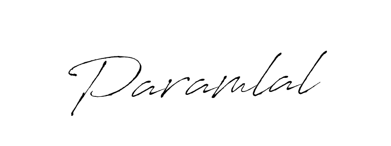 Make a beautiful signature design for name Paramlal. With this signature (Antro_Vectra) style, you can create a handwritten signature for free. Paramlal signature style 6 images and pictures png