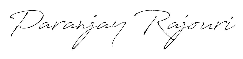 Express your personality with a custom Paranjay Rajouri signature crafted with Antro_Vectra typography. Free transparent PNG download available. Paranjay Rajouri signature style 6 images and pictures png