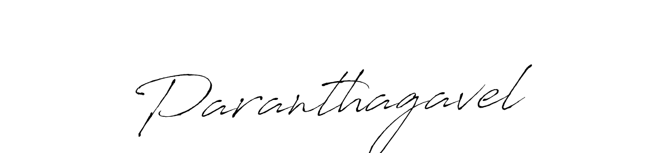 How to make Paranthagavel signature? Antro_Vectra is a professional autograph style. Create handwritten signature for Paranthagavel name. Paranthagavel signature style 6 images and pictures png