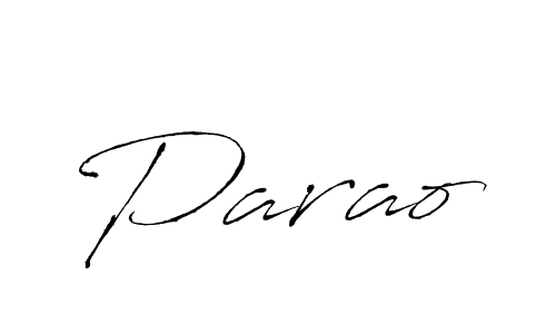 How to make Parao name signature. Use Antro_Vectra style for creating short signs online. This is the latest handwritten sign. Parao signature style 6 images and pictures png