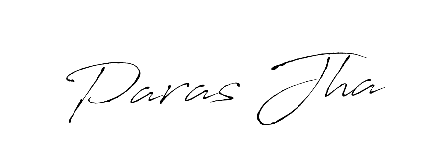 You should practise on your own different ways (Antro_Vectra) to write your name (Paras Jha) in signature. don't let someone else do it for you. Paras Jha signature style 6 images and pictures png