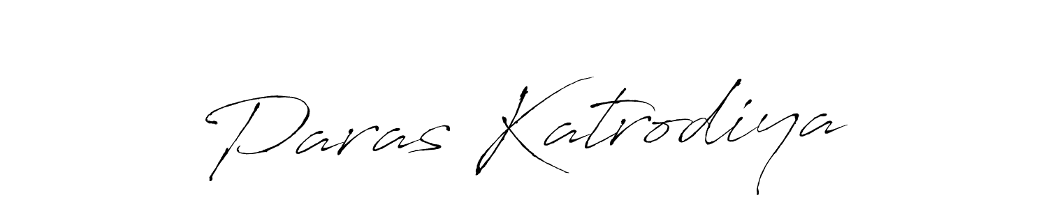 It looks lik you need a new signature style for name Paras Katrodiya. Design unique handwritten (Antro_Vectra) signature with our free signature maker in just a few clicks. Paras Katrodiya signature style 6 images and pictures png