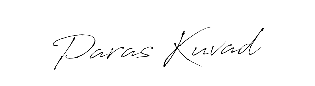 This is the best signature style for the Paras Kuvad name. Also you like these signature font (Antro_Vectra). Mix name signature. Paras Kuvad signature style 6 images and pictures png