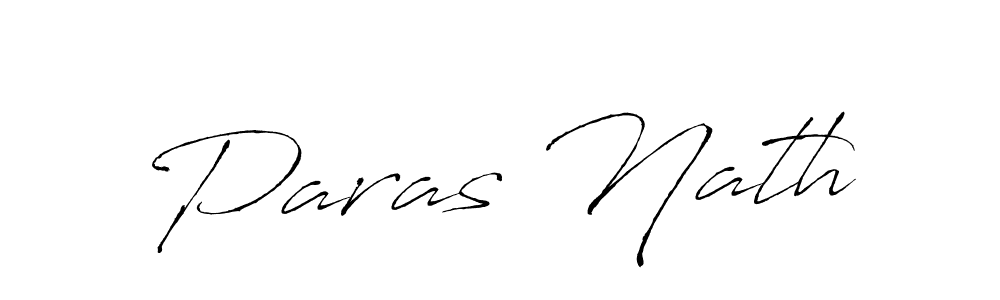 Design your own signature with our free online signature maker. With this signature software, you can create a handwritten (Antro_Vectra) signature for name Paras Nath. Paras Nath signature style 6 images and pictures png
