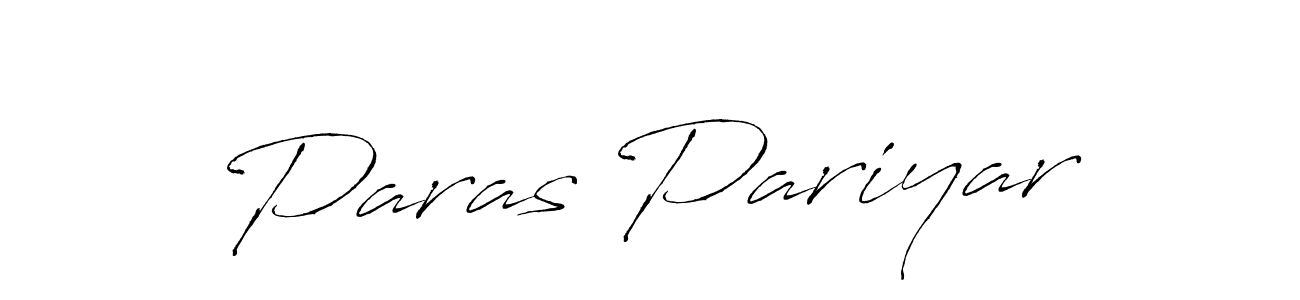 Antro_Vectra is a professional signature style that is perfect for those who want to add a touch of class to their signature. It is also a great choice for those who want to make their signature more unique. Get Paras Pariyar name to fancy signature for free. Paras Pariyar signature style 6 images and pictures png