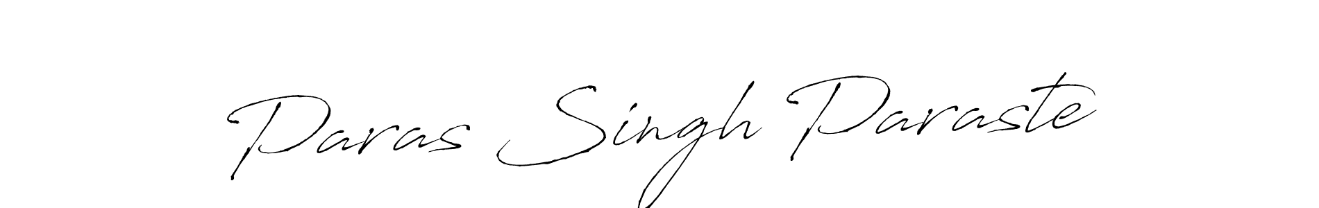 Paras Singh Paraste stylish signature style. Best Handwritten Sign (Antro_Vectra) for my name. Handwritten Signature Collection Ideas for my name Paras Singh Paraste. Paras Singh Paraste signature style 6 images and pictures png