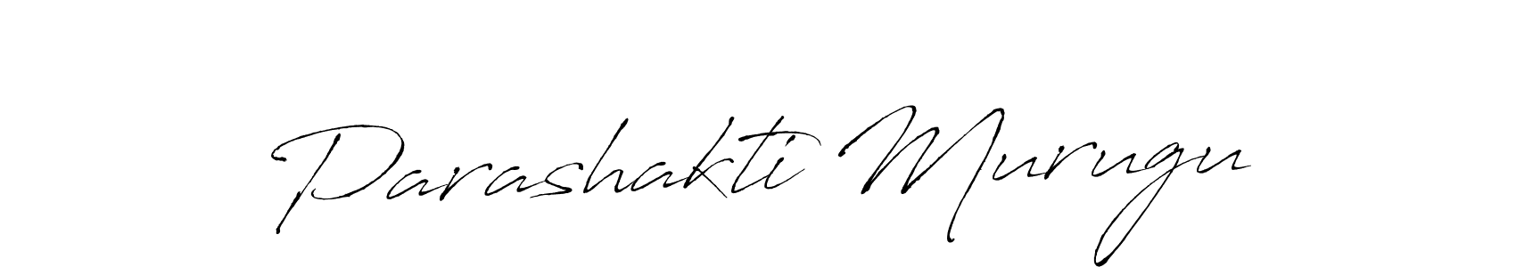 Make a beautiful signature design for name Parashakti Murugu. With this signature (Antro_Vectra) style, you can create a handwritten signature for free. Parashakti Murugu signature style 6 images and pictures png