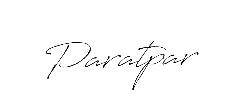 Design your own signature with our free online signature maker. With this signature software, you can create a handwritten (Antro_Vectra) signature for name Paratpar. Paratpar signature style 6 images and pictures png