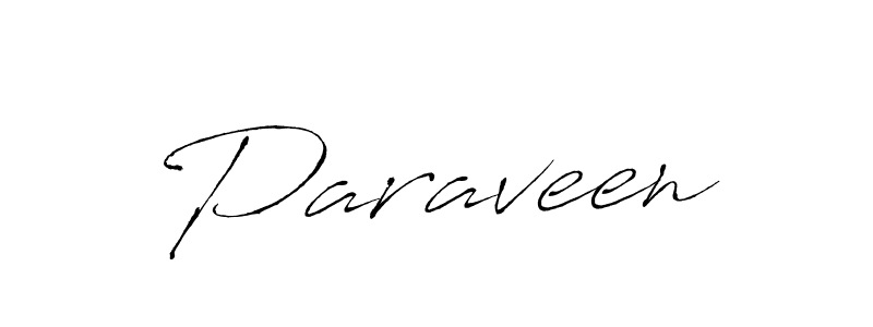 Make a beautiful signature design for name Paraveen. With this signature (Antro_Vectra) style, you can create a handwritten signature for free. Paraveen signature style 6 images and pictures png