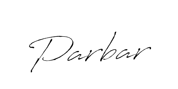 Create a beautiful signature design for name Parbar. With this signature (Antro_Vectra) fonts, you can make a handwritten signature for free. Parbar signature style 6 images and pictures png