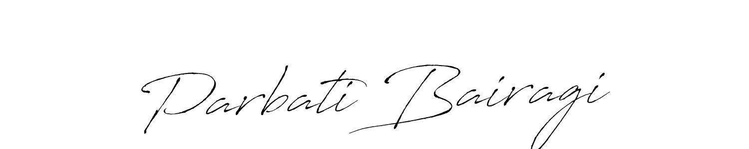 Also we have Parbati Bairagi name is the best signature style. Create professional handwritten signature collection using Antro_Vectra autograph style. Parbati Bairagi signature style 6 images and pictures png