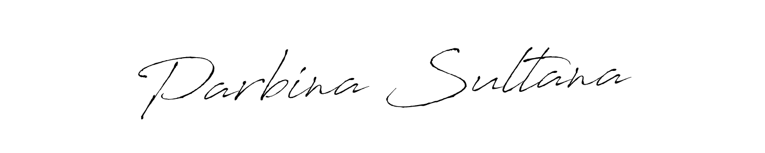 Antro_Vectra is a professional signature style that is perfect for those who want to add a touch of class to their signature. It is also a great choice for those who want to make their signature more unique. Get Parbina Sultana name to fancy signature for free. Parbina Sultana signature style 6 images and pictures png