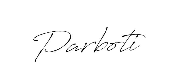 Also You can easily find your signature by using the search form. We will create Parboti name handwritten signature images for you free of cost using Antro_Vectra sign style. Parboti signature style 6 images and pictures png