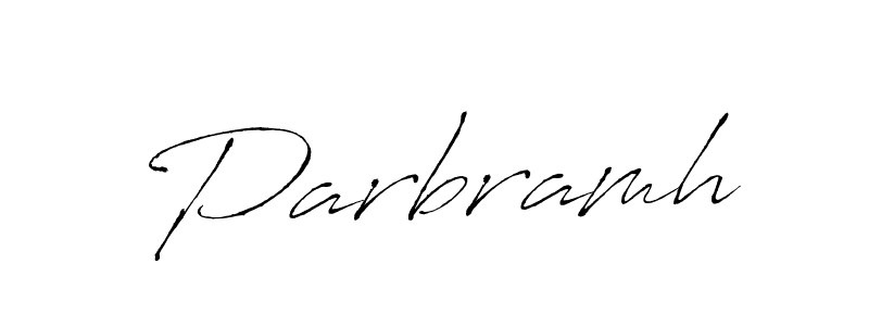 Make a beautiful signature design for name Parbramh. Use this online signature maker to create a handwritten signature for free. Parbramh signature style 6 images and pictures png