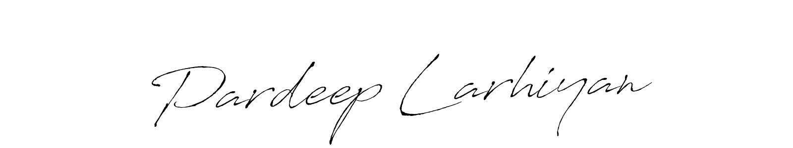 This is the best signature style for the Pardeep Larhiyan name. Also you like these signature font (Antro_Vectra). Mix name signature. Pardeep Larhiyan signature style 6 images and pictures png