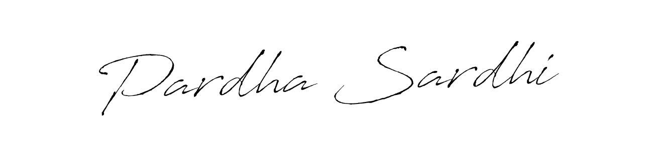 Make a beautiful signature design for name Pardha Sardhi. With this signature (Antro_Vectra) style, you can create a handwritten signature for free. Pardha Sardhi signature style 6 images and pictures png