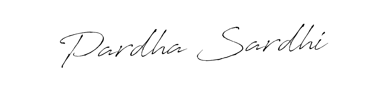 Make a beautiful signature design for name Pardha Sardhi. With this signature (Antro_Vectra) style, you can create a handwritten signature for free. Pardha Sardhi signature style 6 images and pictures png