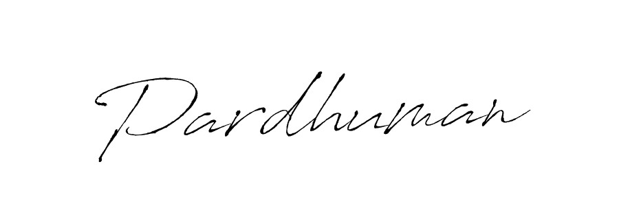 It looks lik you need a new signature style for name Pardhuman. Design unique handwritten (Antro_Vectra) signature with our free signature maker in just a few clicks. Pardhuman signature style 6 images and pictures png