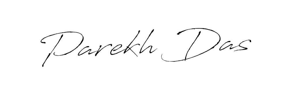 How to make Parekh Das name signature. Use Antro_Vectra style for creating short signs online. This is the latest handwritten sign. Parekh Das signature style 6 images and pictures png