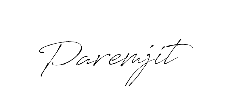Paremjit stylish signature style. Best Handwritten Sign (Antro_Vectra) for my name. Handwritten Signature Collection Ideas for my name Paremjit. Paremjit signature style 6 images and pictures png