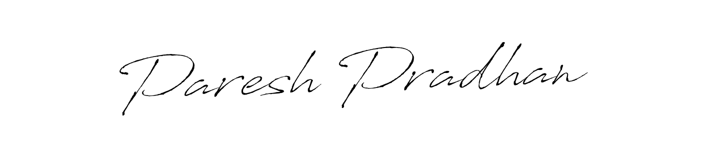 The best way (Antro_Vectra) to make a short signature is to pick only two or three words in your name. The name Paresh Pradhan include a total of six letters. For converting this name. Paresh Pradhan signature style 6 images and pictures png