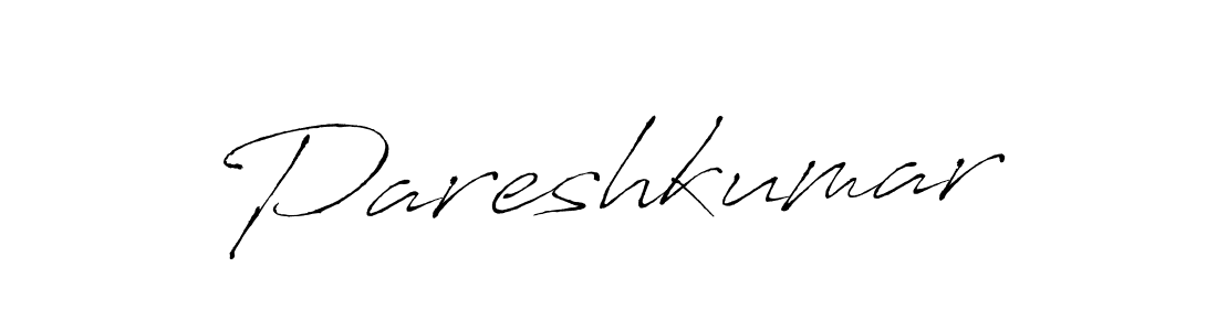 Create a beautiful signature design for name Pareshkumar. With this signature (Antro_Vectra) fonts, you can make a handwritten signature for free. Pareshkumar signature style 6 images and pictures png