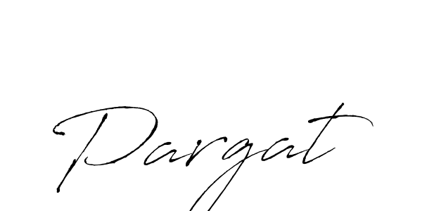 Design your own signature with our free online signature maker. With this signature software, you can create a handwritten (Antro_Vectra) signature for name Pargat. Pargat signature style 6 images and pictures png