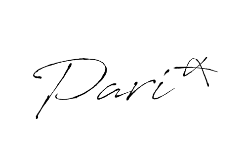 The best way (Antro_Vectra) to make a short signature is to pick only two or three words in your name. The name Pari* include a total of six letters. For converting this name. Pari* signature style 6 images and pictures png