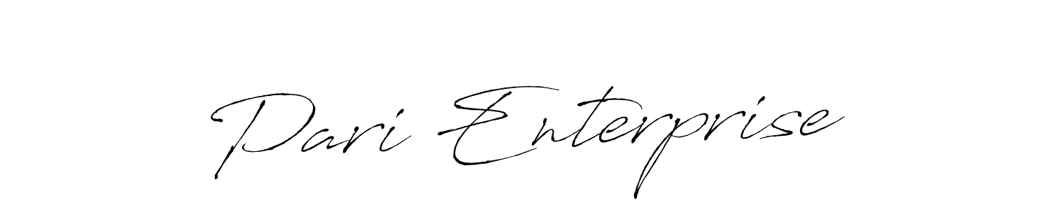 Similarly Antro_Vectra is the best handwritten signature design. Signature creator online .You can use it as an online autograph creator for name Pari Enterprise. Pari Enterprise signature style 6 images and pictures png