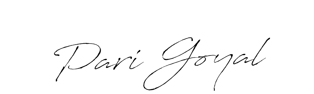 if you are searching for the best signature style for your name Pari Goyal. so please give up your signature search. here we have designed multiple signature styles  using Antro_Vectra. Pari Goyal signature style 6 images and pictures png