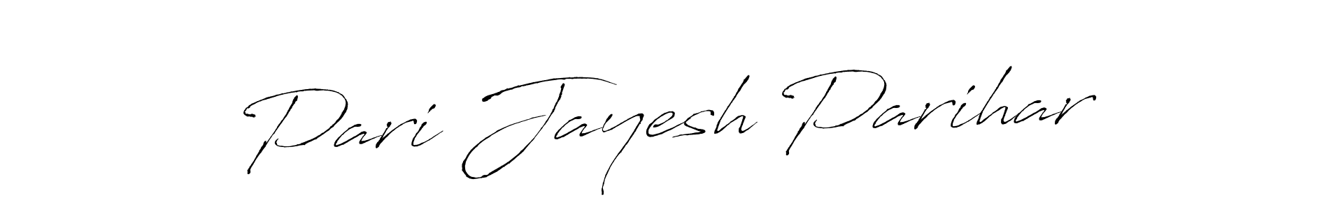 Also You can easily find your signature by using the search form. We will create Pari Jayesh Parihar name handwritten signature images for you free of cost using Antro_Vectra sign style. Pari Jayesh Parihar signature style 6 images and pictures png