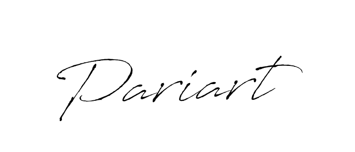 Pariart stylish signature style. Best Handwritten Sign (Antro_Vectra) for my name. Handwritten Signature Collection Ideas for my name Pariart. Pariart signature style 6 images and pictures png