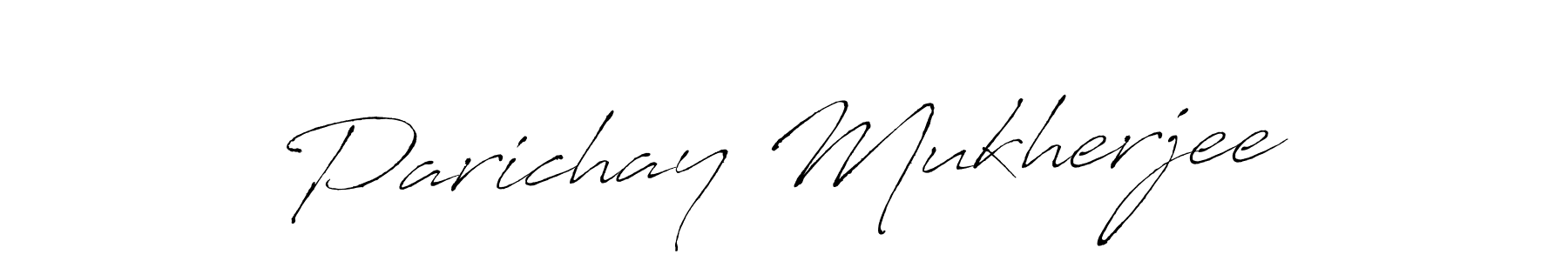 How to make Parichay Mukherjee signature? Antro_Vectra is a professional autograph style. Create handwritten signature for Parichay Mukherjee name. Parichay Mukherjee signature style 6 images and pictures png