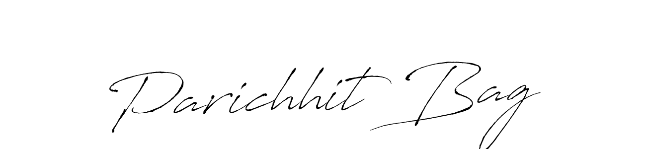 Parichhit Bag stylish signature style. Best Handwritten Sign (Antro_Vectra) for my name. Handwritten Signature Collection Ideas for my name Parichhit Bag. Parichhit Bag signature style 6 images and pictures png