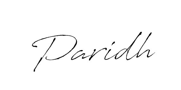 How to make Paridh name signature. Use Antro_Vectra style for creating short signs online. This is the latest handwritten sign. Paridh signature style 6 images and pictures png
