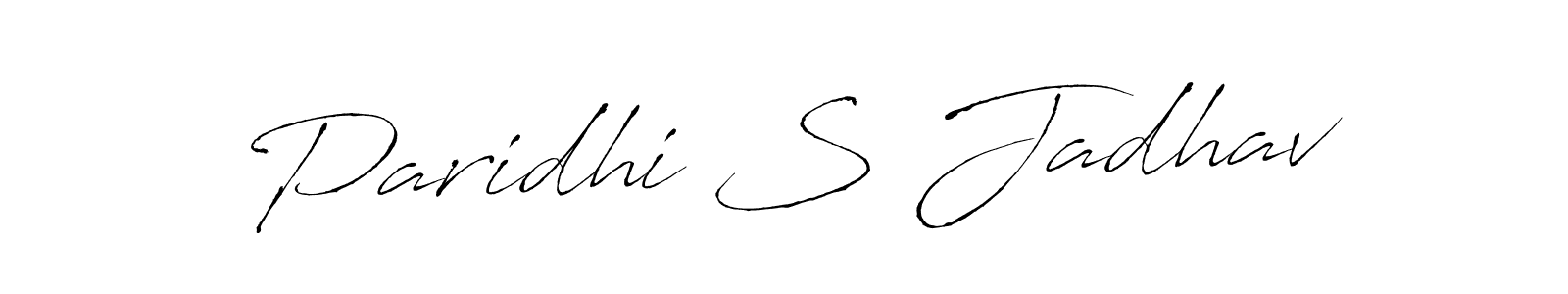 Make a short Paridhi S Jadhav signature style. Manage your documents anywhere anytime using Antro_Vectra. Create and add eSignatures, submit forms, share and send files easily. Paridhi S Jadhav signature style 6 images and pictures png