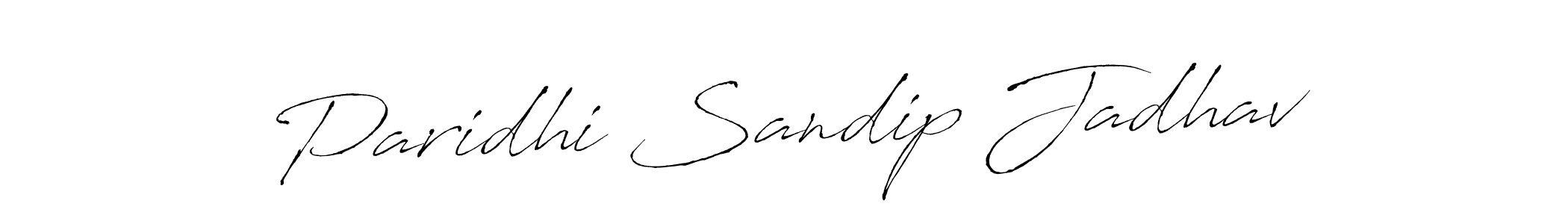 Design your own signature with our free online signature maker. With this signature software, you can create a handwritten (Antro_Vectra) signature for name Paridhi Sandip Jadhav. Paridhi Sandip Jadhav signature style 6 images and pictures png