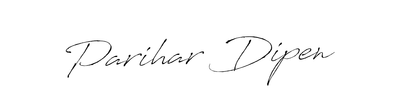 This is the best signature style for the Parihar Dipen name. Also you like these signature font (Antro_Vectra). Mix name signature. Parihar Dipen signature style 6 images and pictures png