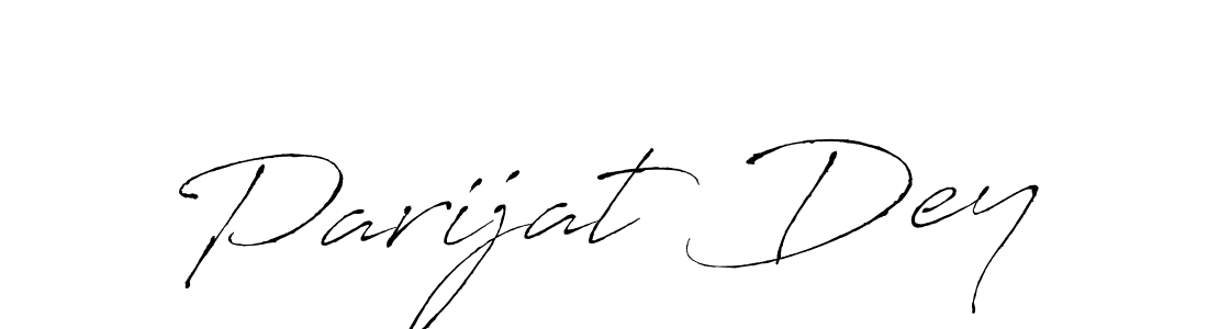 Create a beautiful signature design for name Parijat Dey. With this signature (Antro_Vectra) fonts, you can make a handwritten signature for free. Parijat Dey signature style 6 images and pictures png