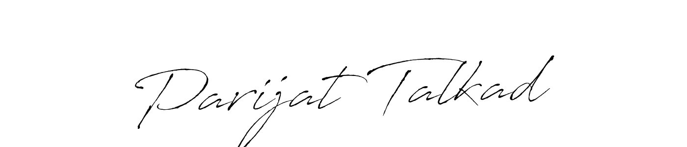 Also we have Parijat Talkad name is the best signature style. Create professional handwritten signature collection using Antro_Vectra autograph style. Parijat Talkad signature style 6 images and pictures png