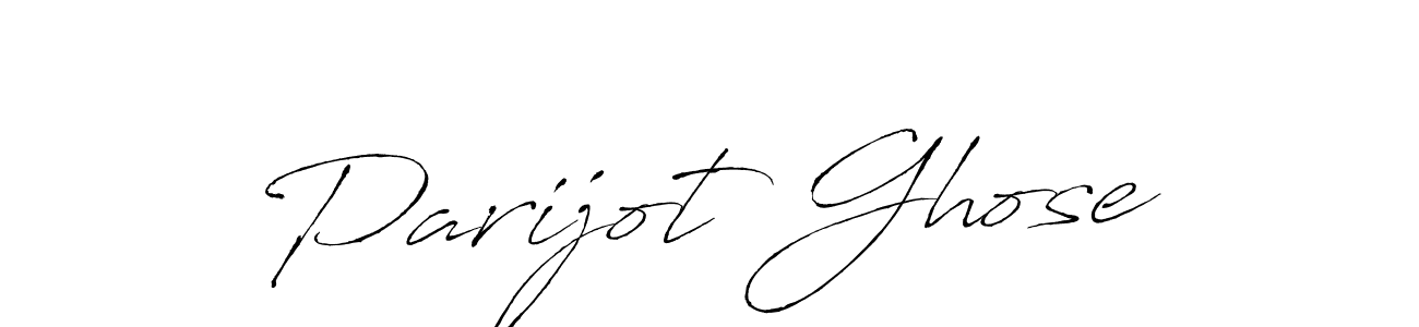 Make a beautiful signature design for name Parijot Ghose. Use this online signature maker to create a handwritten signature for free. Parijot Ghose signature style 6 images and pictures png