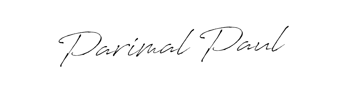 Make a beautiful signature design for name Parimal Paul. With this signature (Antro_Vectra) style, you can create a handwritten signature for free. Parimal Paul signature style 6 images and pictures png