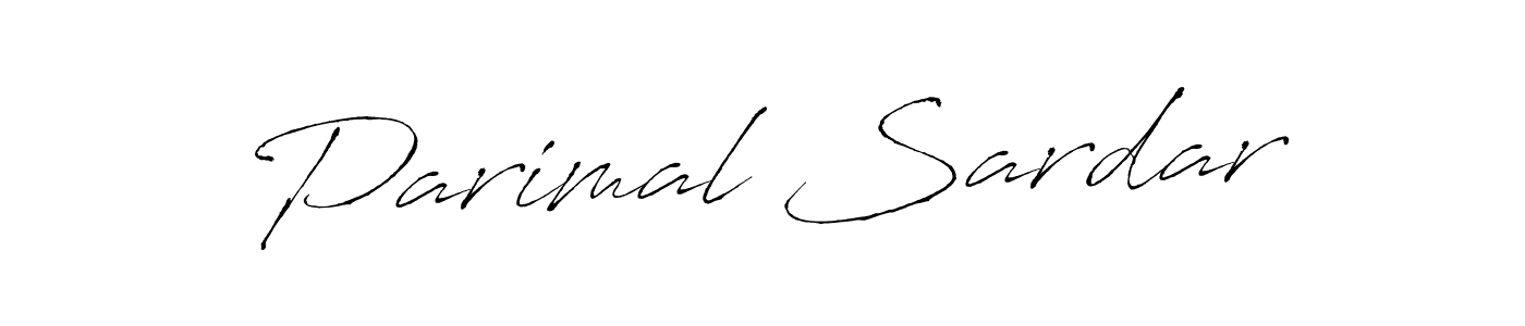Make a beautiful signature design for name Parimal Sardar. With this signature (Antro_Vectra) style, you can create a handwritten signature for free. Parimal Sardar signature style 6 images and pictures png