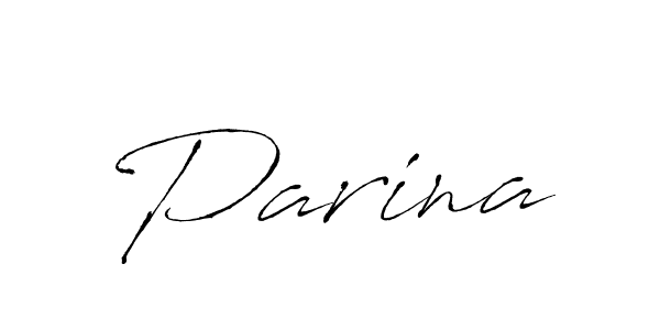 Similarly Antro_Vectra is the best handwritten signature design. Signature creator online .You can use it as an online autograph creator for name Parina. Parina signature style 6 images and pictures png